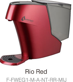 おしゃれな大容量ポット型浄水器はインテリアにこだわる方に選ばれます-Edge-J3.0 Rio Red